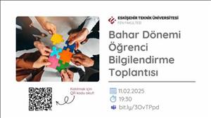 Bahar Dönemi Öğrenci Bilgilendirme Toplantısı