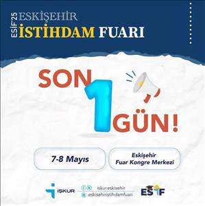 Eskişehir İstihdam Furarı'na katılmak isteyen öğrencilerimizin duyurudaki anketi doldurmaları rica olunur.